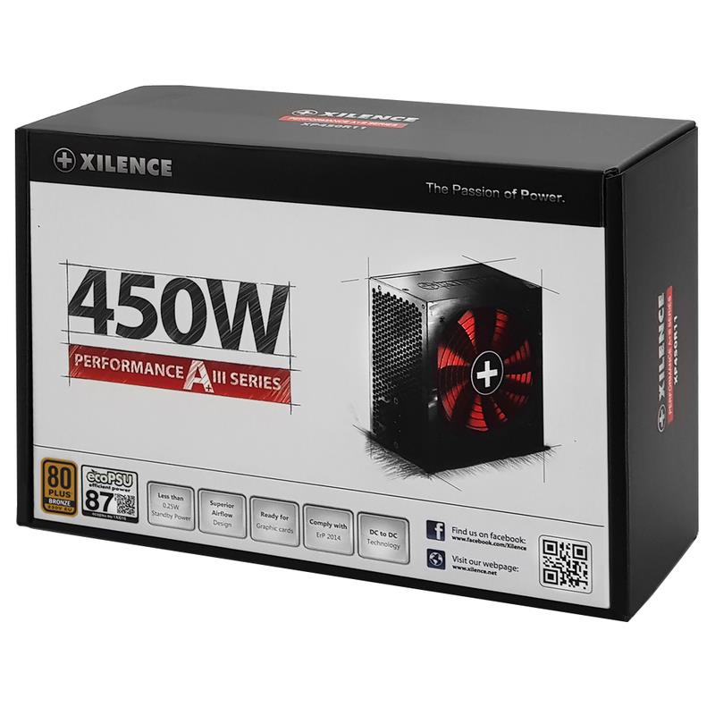 XILENCE Performance A III 450 Watt XP450R11 ***