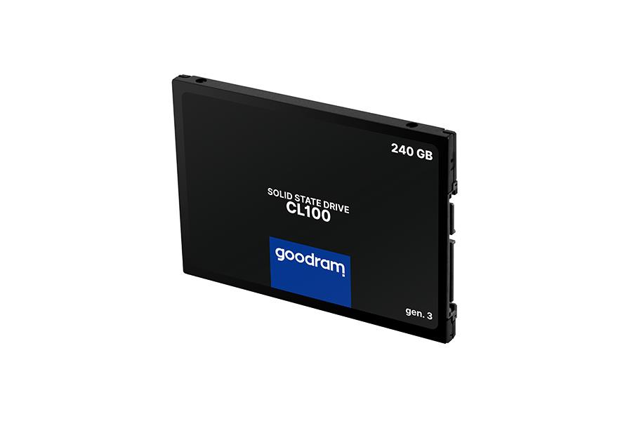 GOODRAM CL100 gen 3 SSD 2 5 240GB SATA III 3D TLC Retail 520 400 MB s