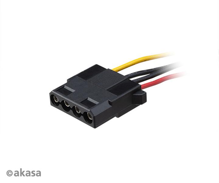 Akasa Compact Power 150 150W DC-to-DC ATX adapter with 4-pin DIN