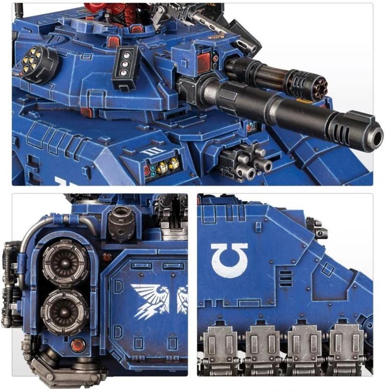 Spacemarines primaris repulsor executioner