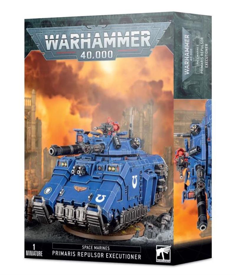 Spacemarines primaris repulsor executioner