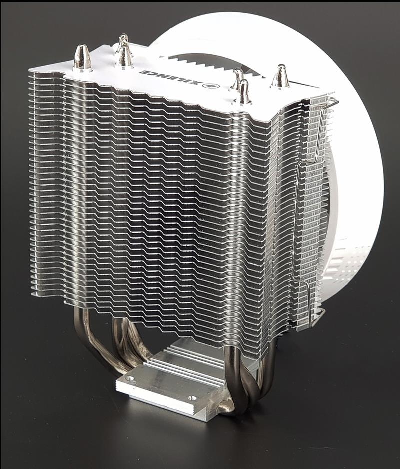 XILENCE Performance C CPU-Cooler 3HP White Universal Intel AMD ARGB 120 mm fan AM4 AM5 1700 1200 115X 150 Watt TDP