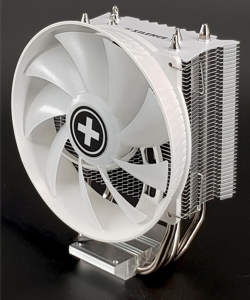 XILENCE Performance C CPU-Cooler 3HP White Universal Intel AMD ARGB 120 mm fan AM4 AM5 1700 1200 115X 150 Watt TDP