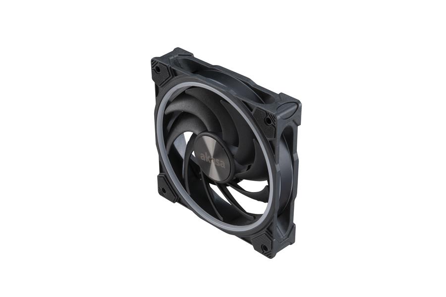 Akasa SOHO AR 12cm ARGB PWM fan with advanced blade design