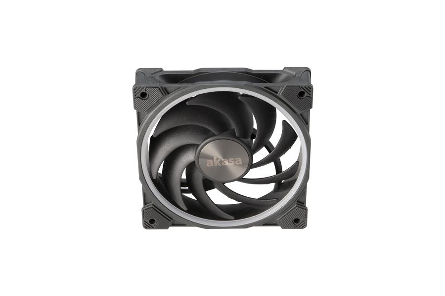 Akasa SOHO AR 12cm ARGB PWM fan with advanced blade design