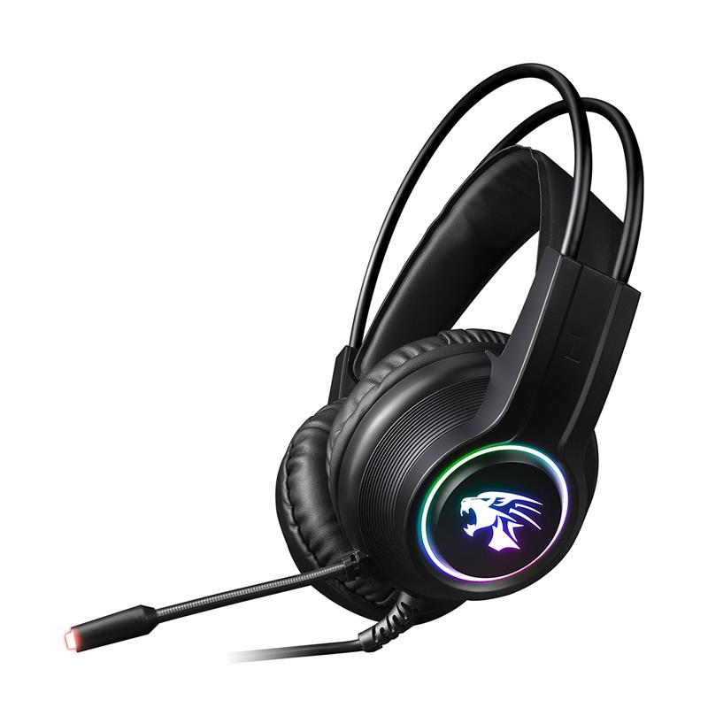 Varr Gaming headset - 2x 3 5 inch audio USB RGB color