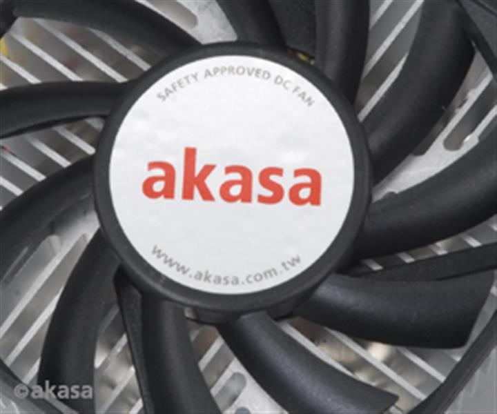 Akasa Low Profile 29mm Active Aluminium Cooler with PWM 80mm Fan