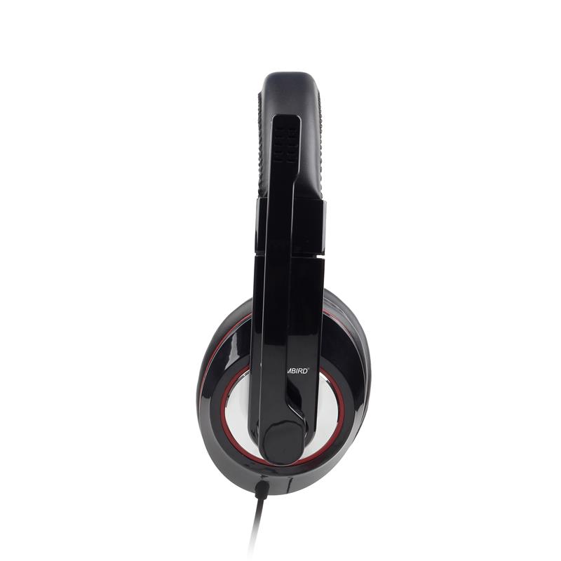 Headset Glossy Zwart USB