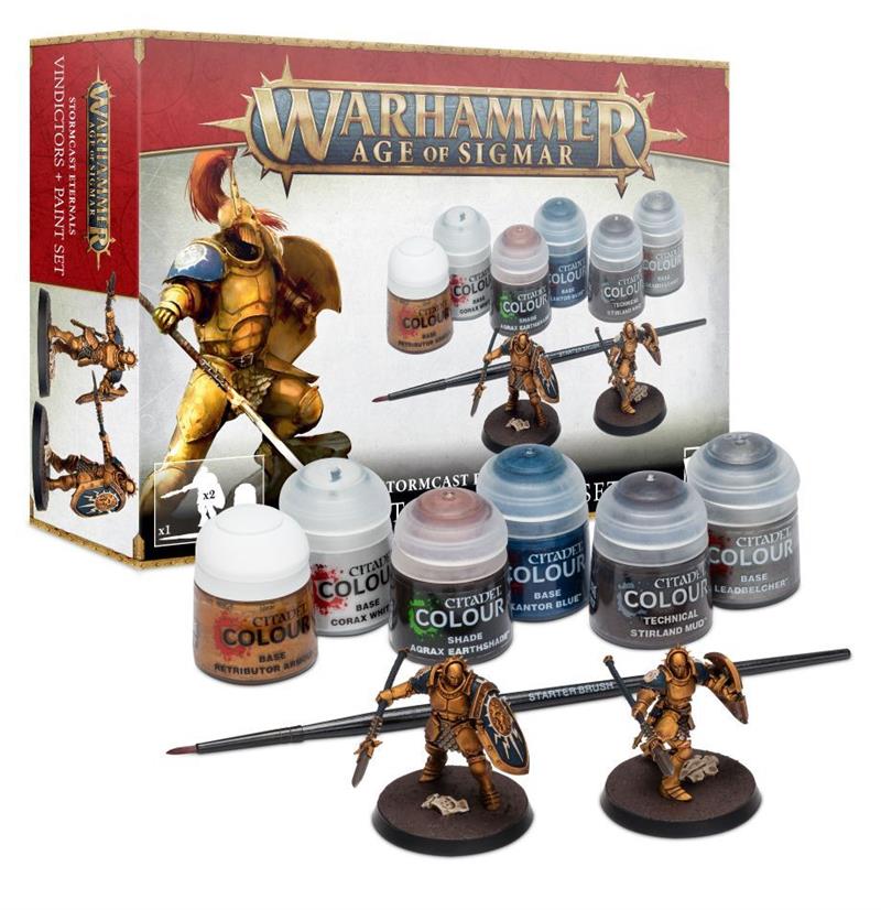 Stormcast Eternals Vindictors Paints Set