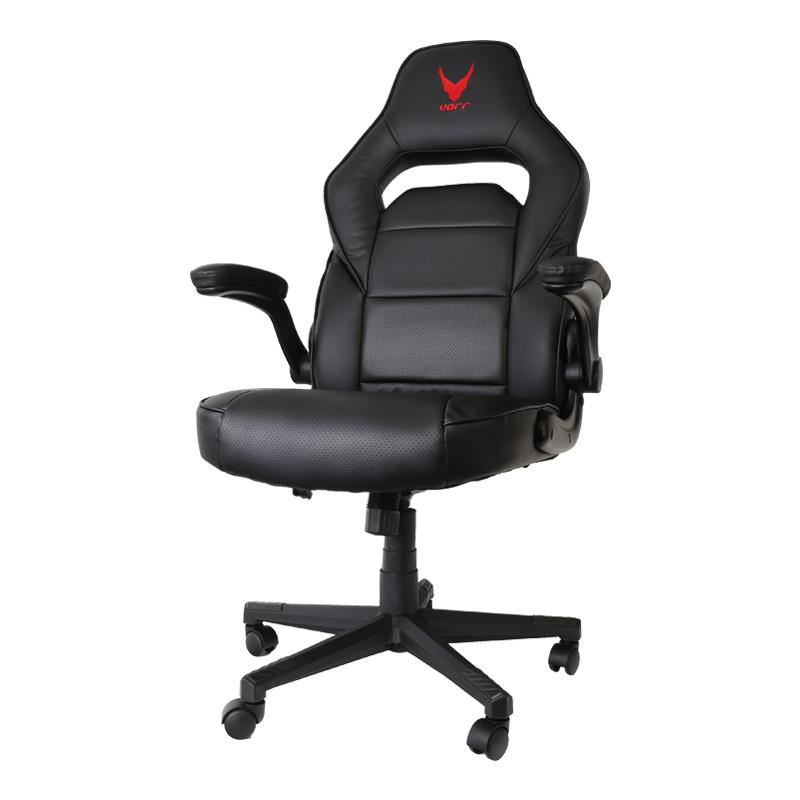 Varr high-end gaming chair Riverside zwart verstelbare armleuningen