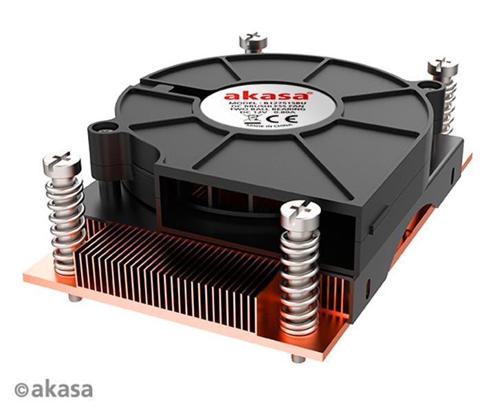 Akasa AM4-Low profile CPU cooler with Copper heatsink