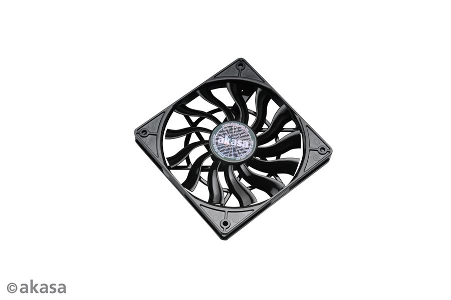 Akasa SlimFan 12015 EBR PWM 2pcs bundle