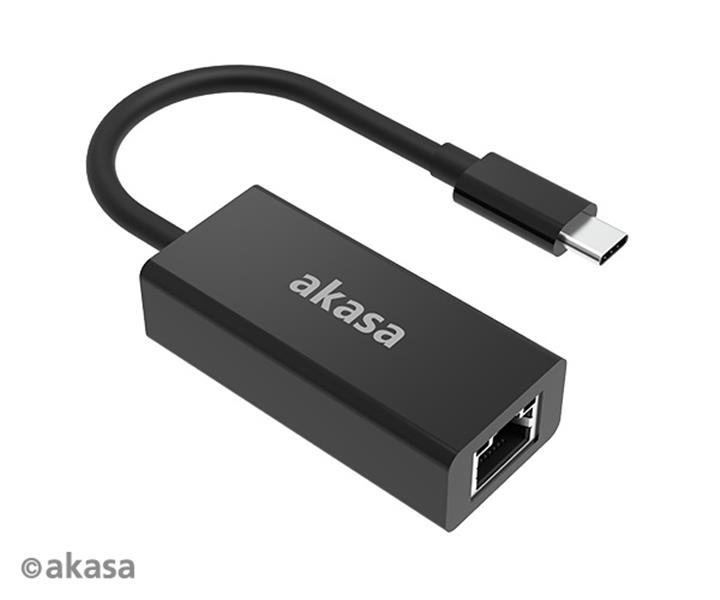 Akasa USB Type-C to 2 5G Ethernet Adapter