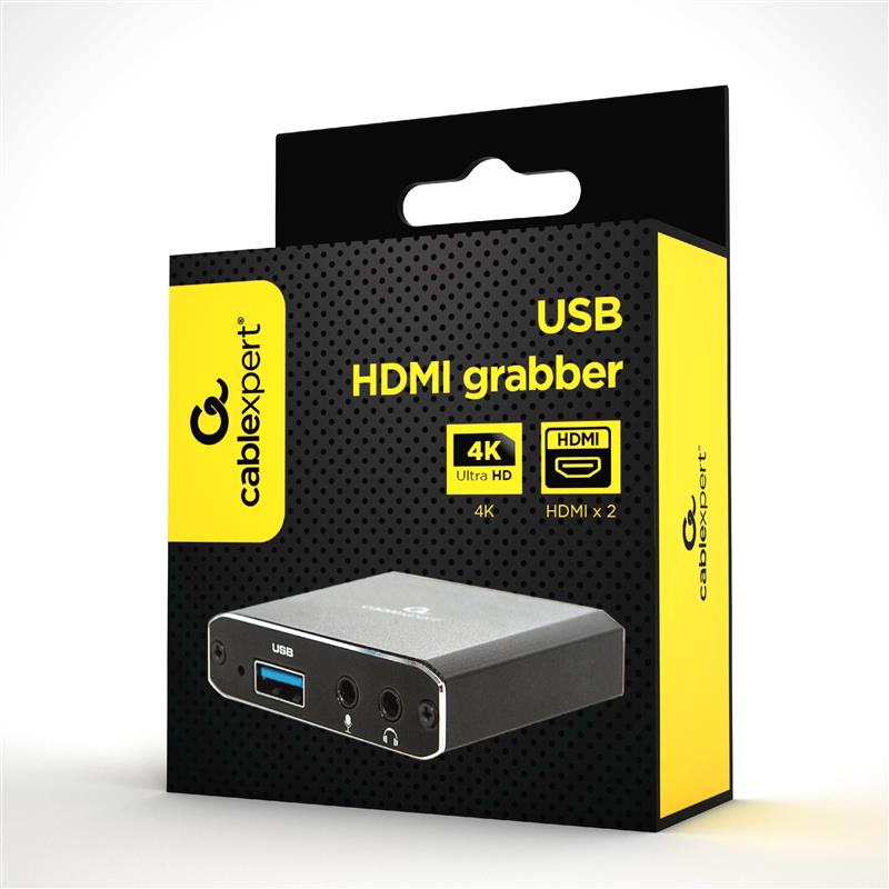 USB HDMI grabber 4K pass-through HDMI