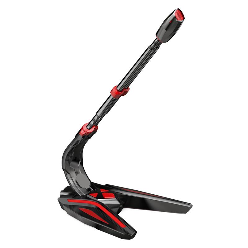 VARR Gaming Vlogging Desktop microfoon 3 5mm - RED