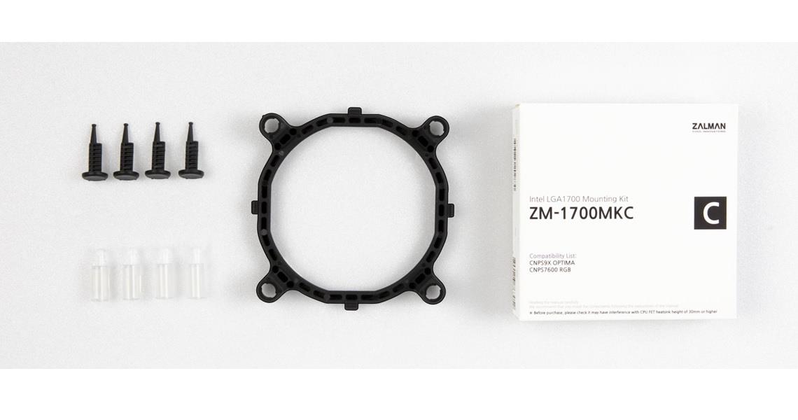 Zalman Intel LGA 1700 Mounting Kit for CNPS9x CNPS7600RGB
