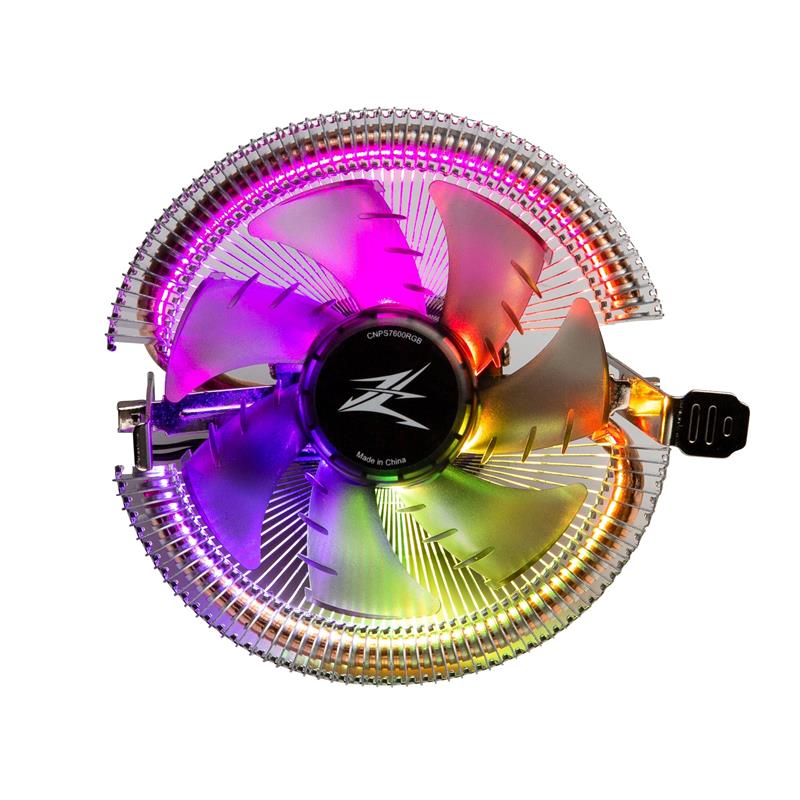 Zalman CNPS7600 RGB Low profile Flower Heat Sink CPU Cooler TDP 95W 92mm FAN pwm Processor Luchtkoeler 9,2 cm