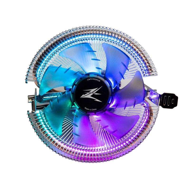 Zalman CNPS7600 RGB Low profile Flower Heat Sink CPU Cooler TDP 95W 92mm FAN pwm Processor Luchtkoeler 9,2 cm