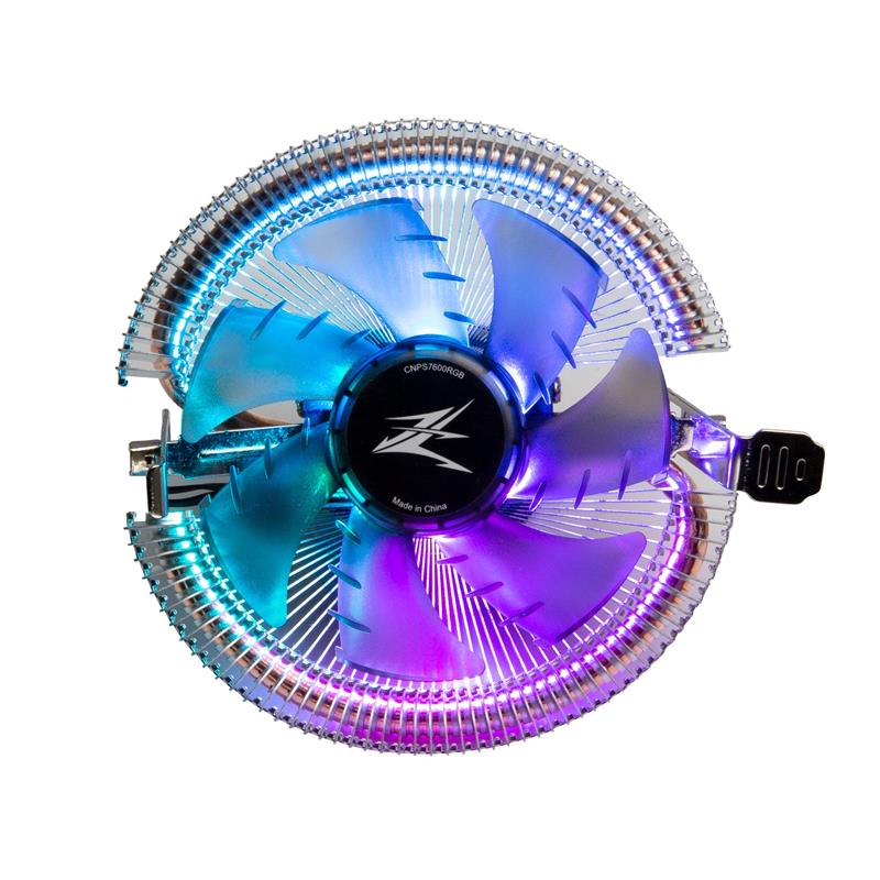 Zalman CNPS7600 RGB Low profile Flower Heat Sink CPU Cooler TDP 95W 92mm FAN pwm Processor Luchtkoeler 9,2 cm