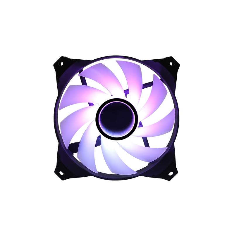 Zalman ZM-IF120 120mm Milky White aRGB Fan infinity effect 1.200 RPM 21.0dB A 55.2CFM Computer behuizing Ventilator 12 cm