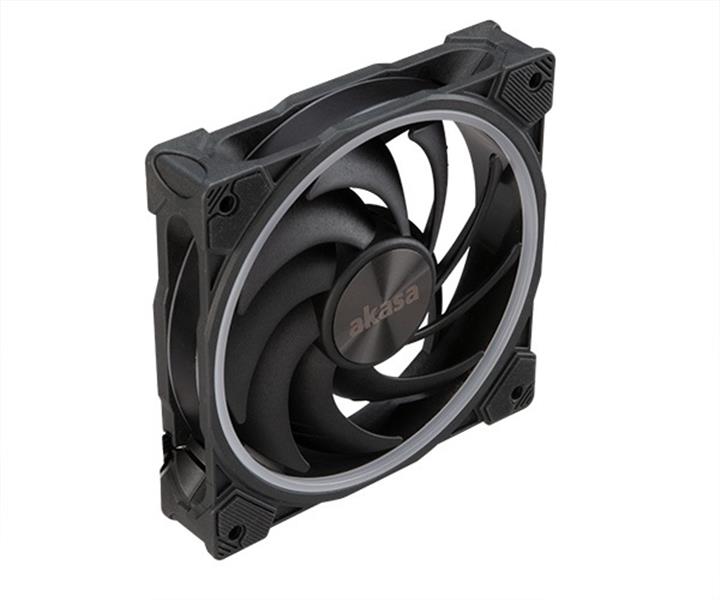 Akasa SOHO AR14 14cm ARGB PWM fan with advanced blade design