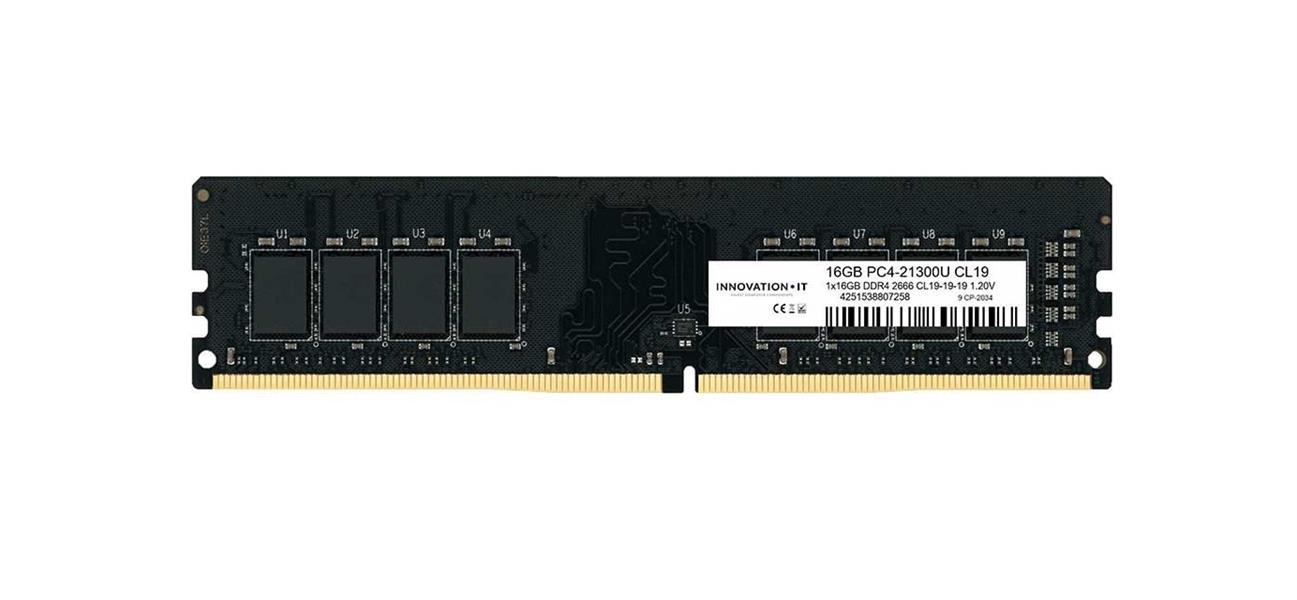 InnovationIT 16GB DDR4 3200 CL22 1 2V LD CL22-22-22 U-DIMM
