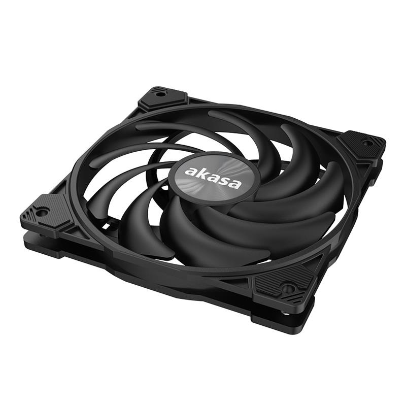 Akasa ALUCIA XS12 Premium slim 120mm fan Hadal Black
