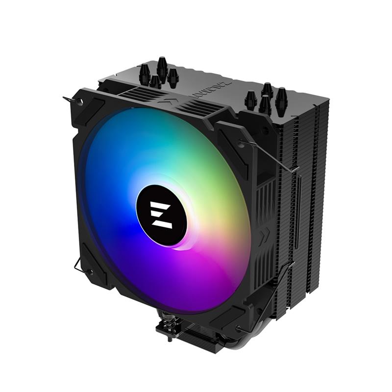 Zalman Ultra Quiet CPU Cooler - 120mm PWM White LED Fan - 600 1500RPM plm10% Intel LGA 115x 1200 AMD AM4 AM3 AM3 FM2 FM2