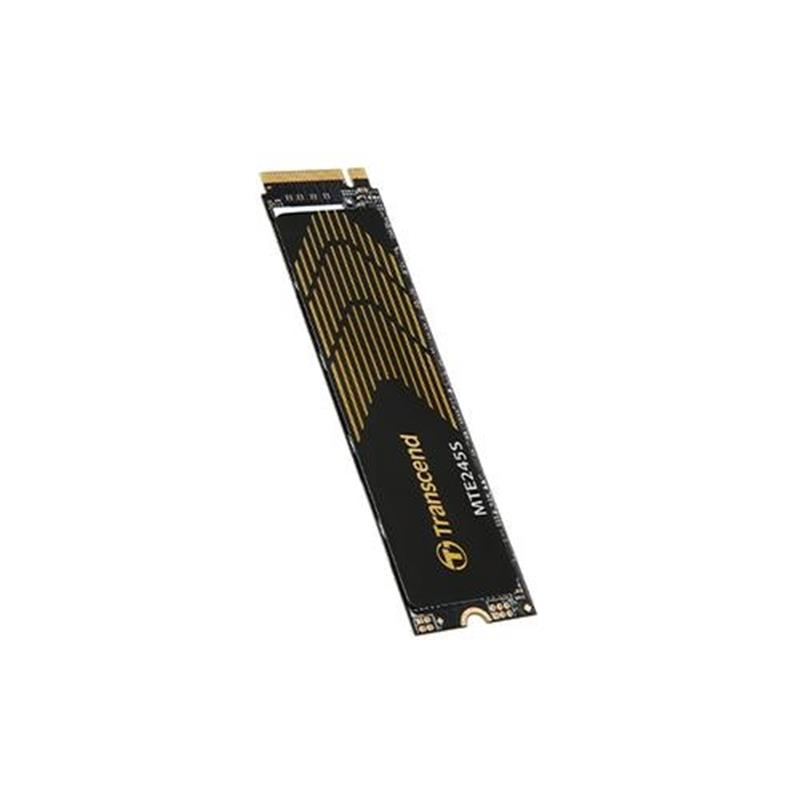 Transcend 245s SSD 4 TB M 2 2280 PCIe Gen4x4 NVMe 3D TLC DRAM-less 5300 4000 MB s