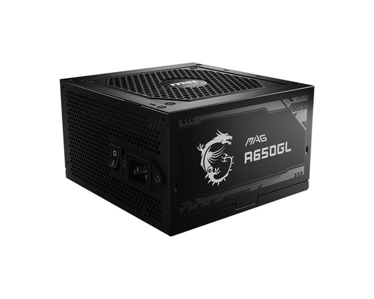 MSI MAG A650GL power supply unit 650 W 20+4 pin ATX ATX Zwart