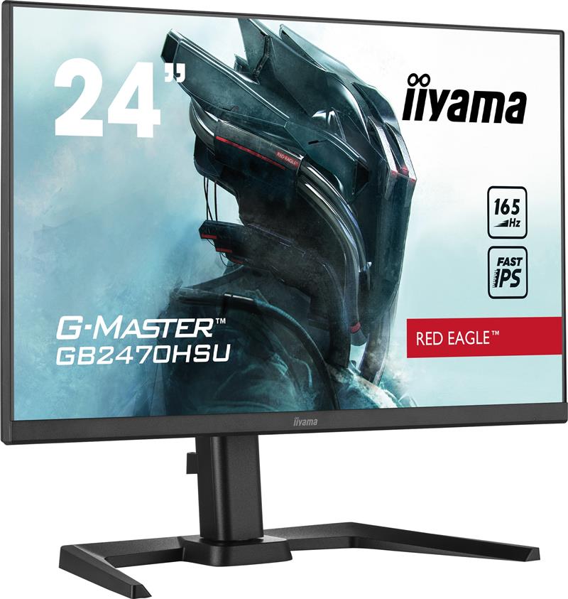 iiyama G-MASTER GB2470HSU-B5 LED display 61 cm (24"") 1920 x 1080 Pixels Full HD Zwart
