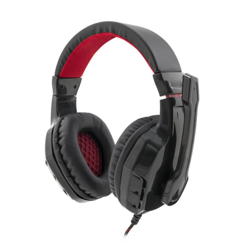 White Shark Panther Black/Red Gaming Headset