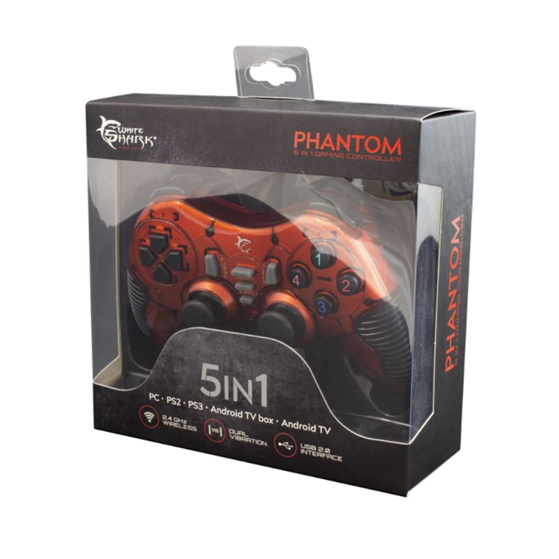 White Shark draadloze controller - Phanteon GPW-2021
