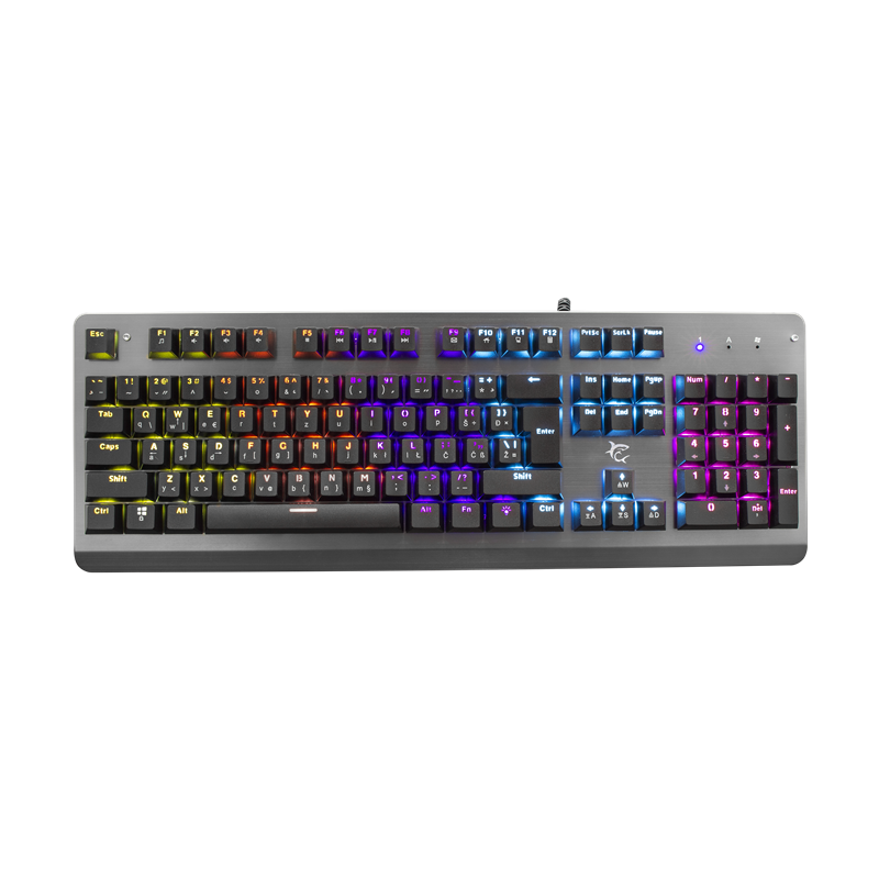 White Shark Legionnaire mechanische gaming keyboard GK-1926 - Metaal-US layout