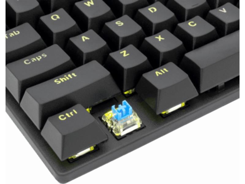 White Shark Commandos Compact mechanisch toetsenbord gk-2106 blue switch