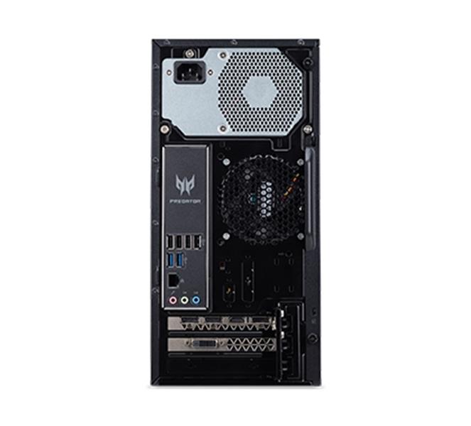 Acer Predator 600 I72070-02 Intel® Core™ i7 i7-9700 16 GB DDR4-SDRAM 1,51 TB HDD+SSD NVIDIA® GeForce RTX™ 2070 Windows 10 Home Desktop PC Zwart