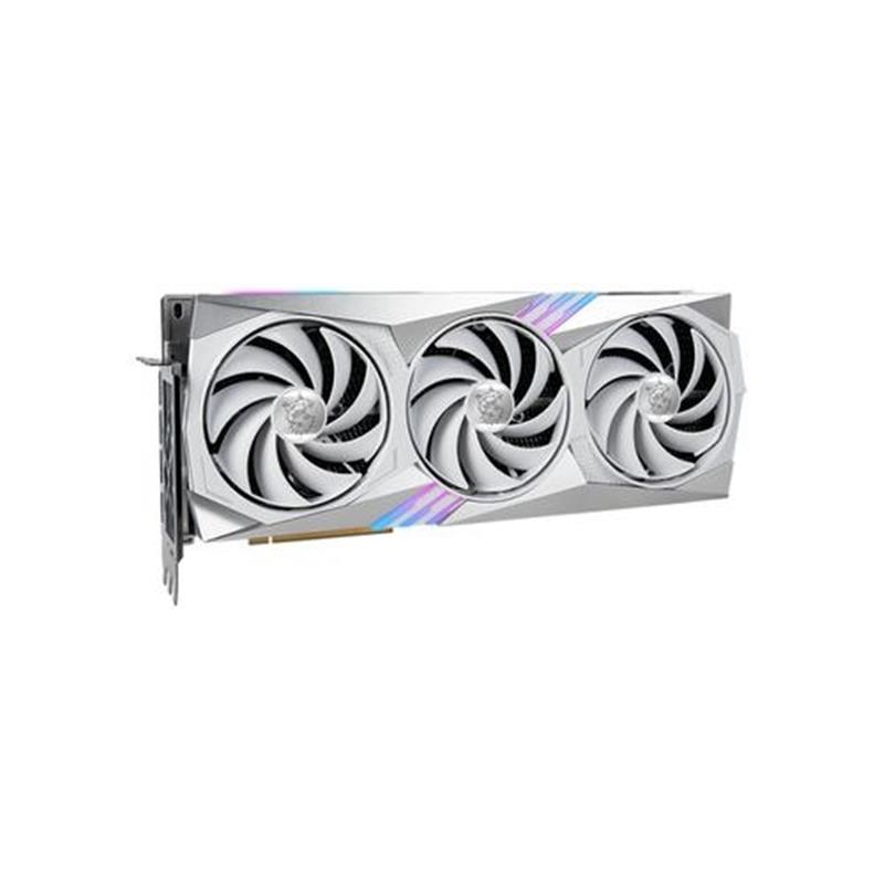 MSI GAMING GeForce RTX 4070 Ti X TRIO WHITE 12G NVIDIA 12 GB GDDR6X