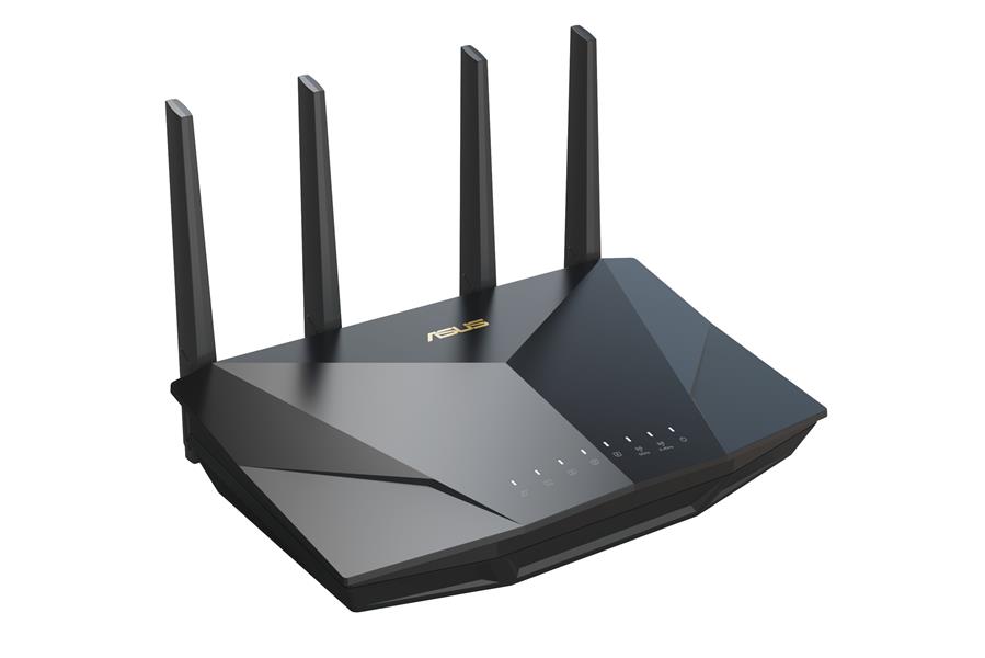 ASUS RT-AX5400 draadloze router Gigabit Ethernet Dual-band (2.4 GHz / 5 GHz) Zwart