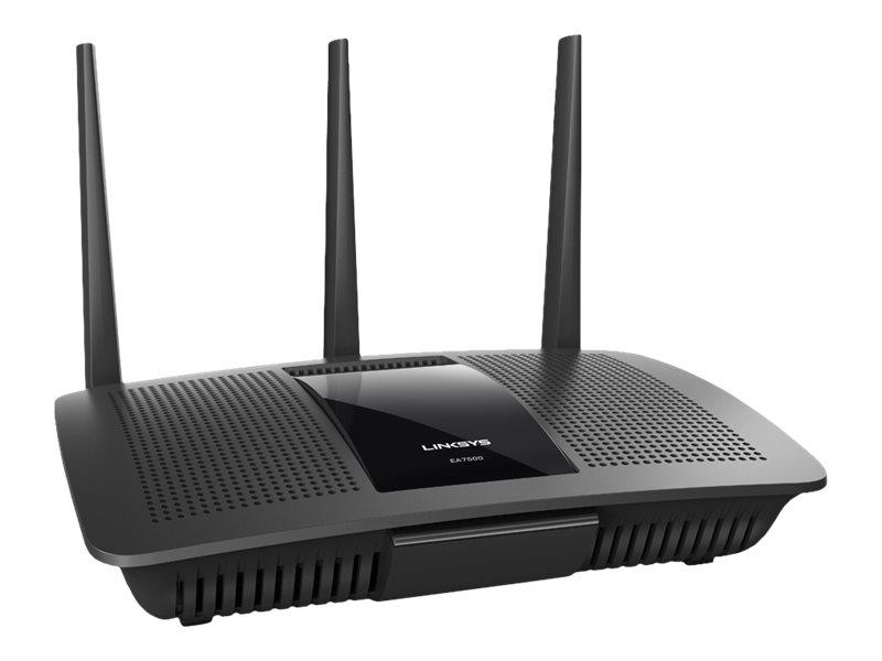 Linksys EA7500V3 draadloze router Gigabit Ethernet Dual-band (2.4 GHz / 5 GHz) Zwart