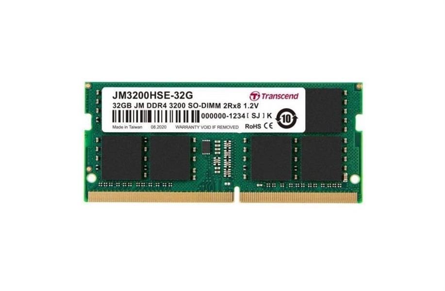 TRANSCEND 32GB JM DDR4 3200Mhz SO-DIMM