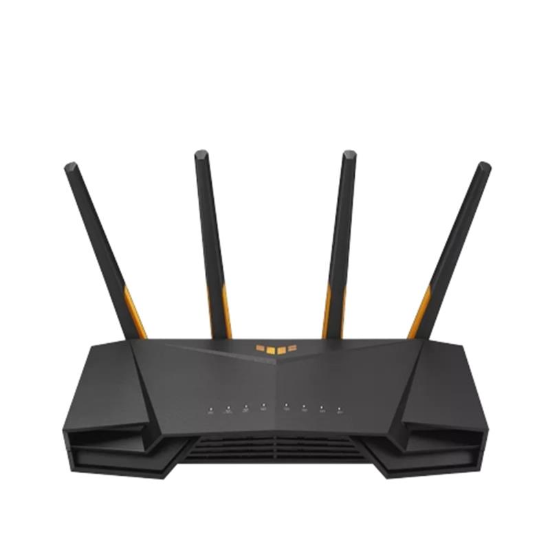 ASUS TUF Gaming AX3000 V2 draadloze router Gigabit Ethernet Dual-band (2.4 GHz / 5 GHz) Zwart, Oranje