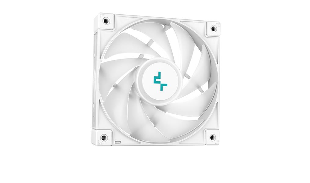 DeepCool LS520 WH Processor Alles-in-één vloeistofkoeler 12 cm Wit 1 stuk(s)