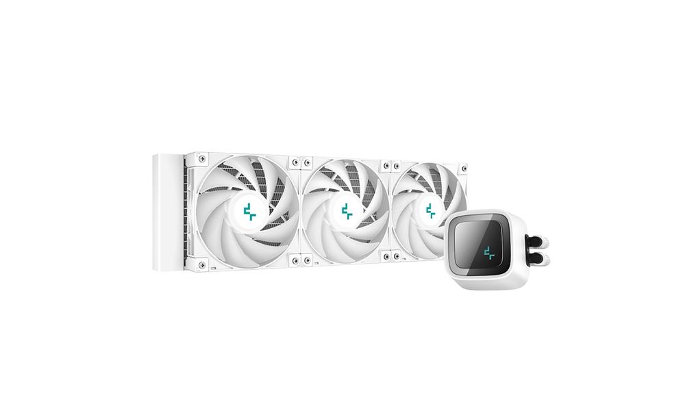 DeepCool LS720 WH Processor Alles-in-één vloeistofkoeler 12 cm Wit 1 stuk(s)