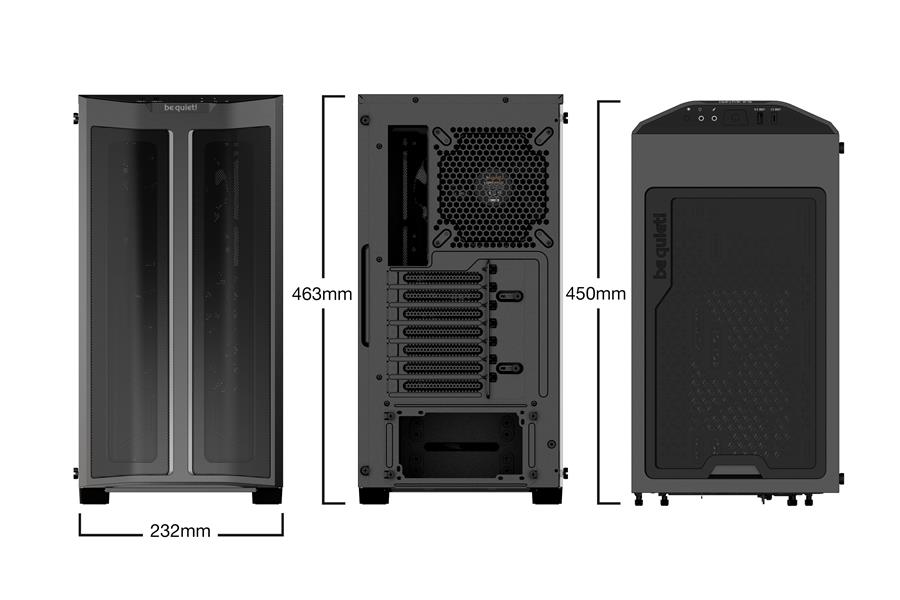 be quiet! PURE BASE 500 FX Black Midi Tower Zwart