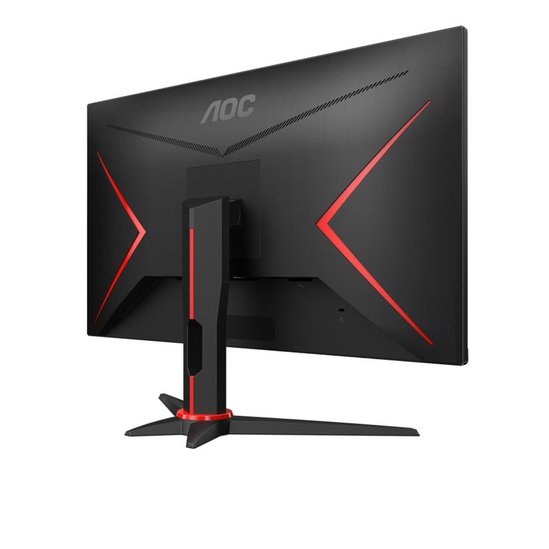 AOC Q27G2E/BK computer monitor 68,6 cm (27"") 2560 x 1440 Pixels Quad HD Zwart, Rood