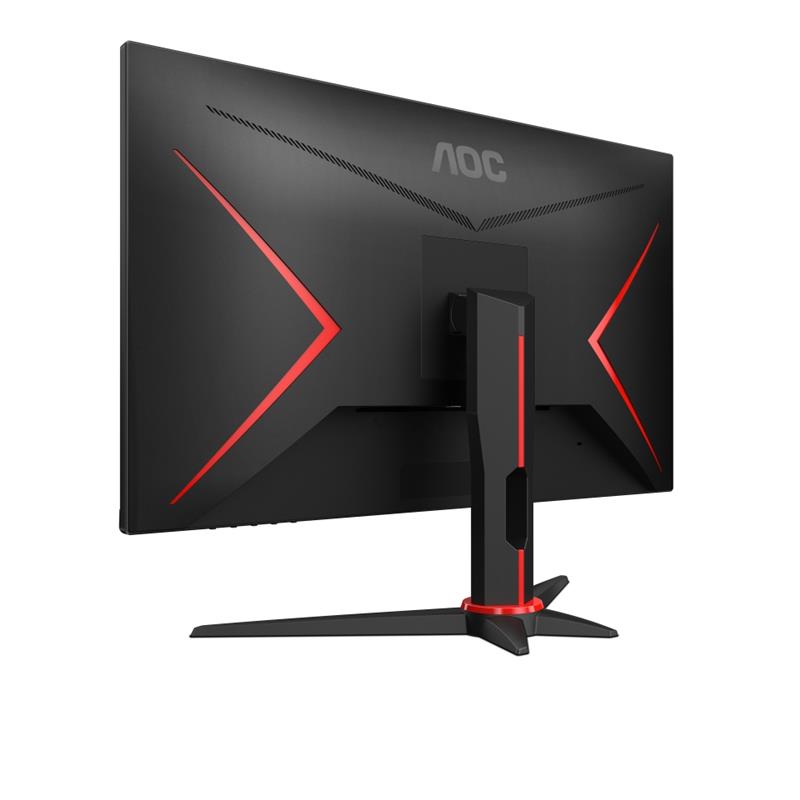 AOC Q27G2E/BK computer monitor 68,6 cm (27"") 2560 x 1440 Pixels Quad HD Zwart, Rood