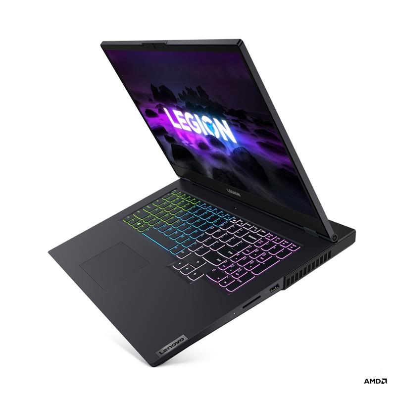 Lenovo Legion 5 5800H Notebook 43,9 cm (17.3"") Full HD AMD Ryzen™ 7 16 GB DDR4-SDRAM 1000 GB SSD NVIDIA GeForce RTX 3060 Wi-Fi 6 (802.11ax) Windows 1