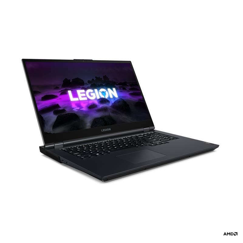 Lenovo Legion 5 Laptop 43,9 cm (17.3"") Full HD AMD Ryzen™ 7 5800H 16 GB DDR4-SDRAM 512 GB SSD NVIDIA GeForce RTX 3050 Wi-Fi 6 (802.11ax) Windows 11 H