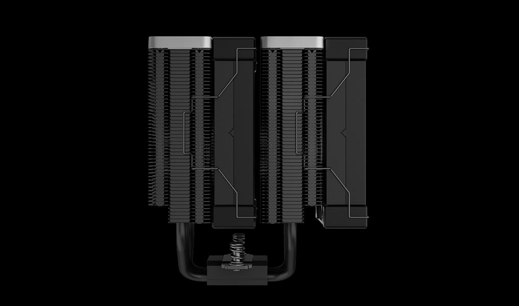 DeepCool AG620 ZERO DARK Processor Luchtkoeler 12 cm Zwart 1 stuk(s)