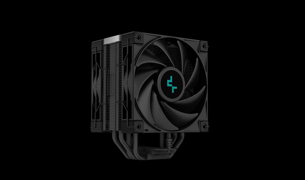 DeepCool AK400 ZERO DARK PLUS Processor Luchtkoeler 12 cm Zwart 1 stuk(s)